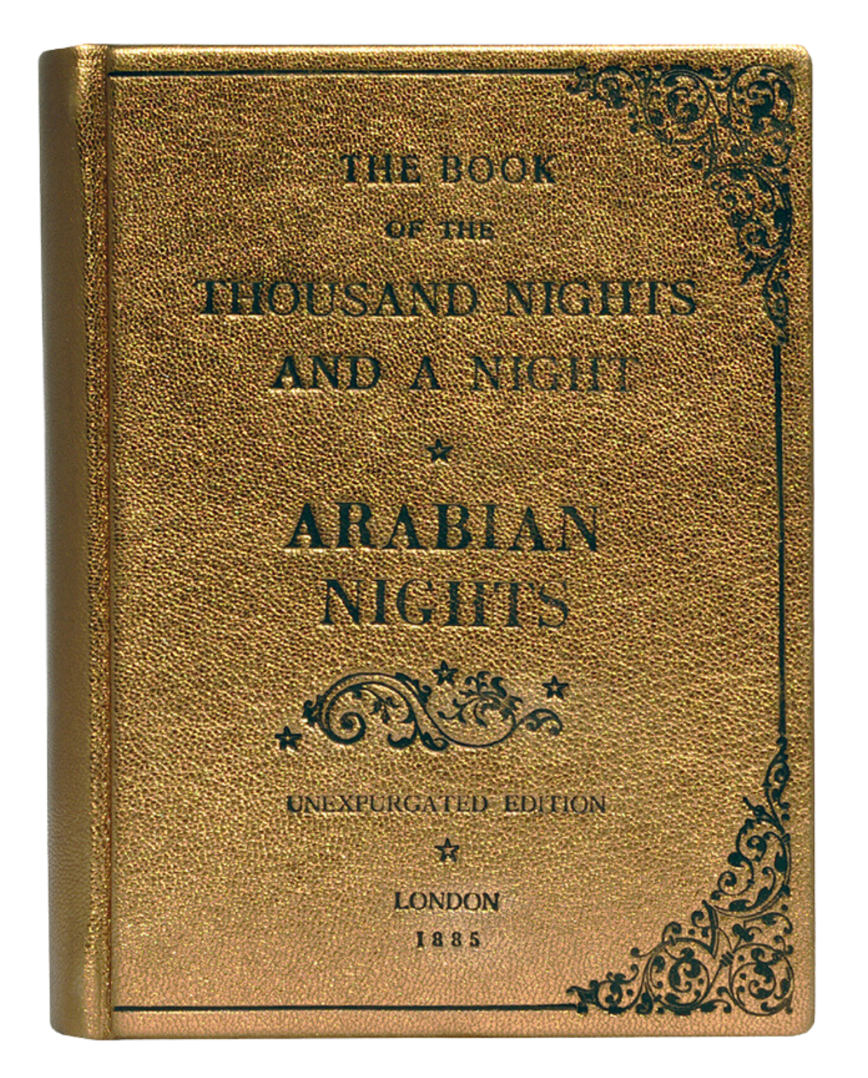 Arabian Nights - leather Book Clutch