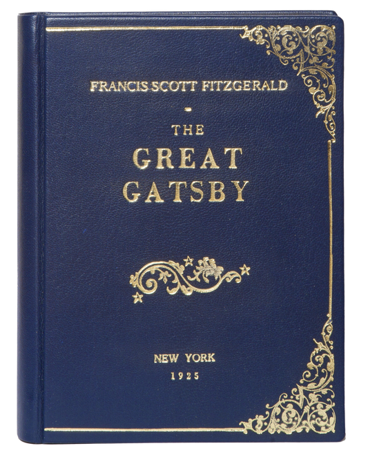 The Great Gatsby - leather Book Clutch
