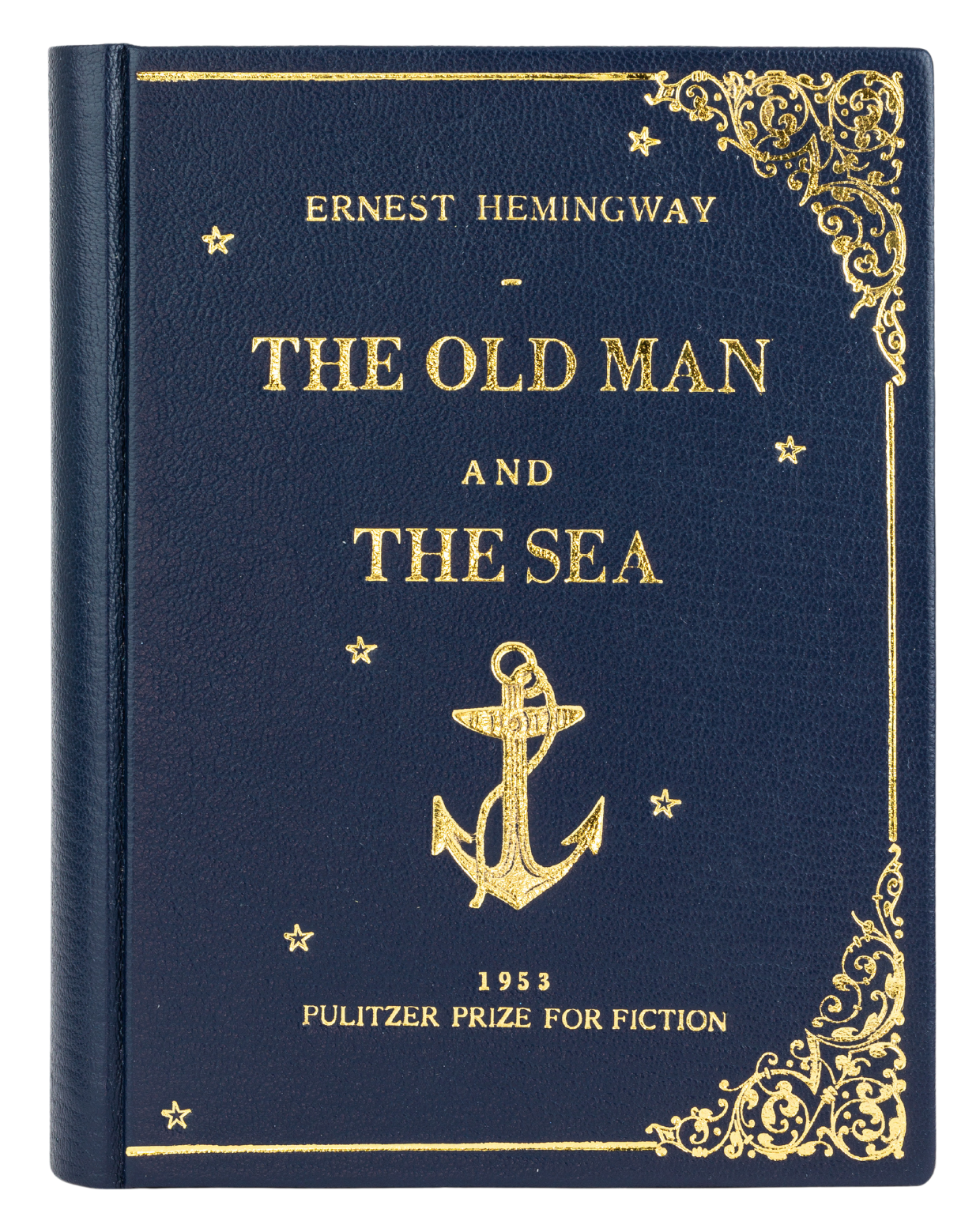 The Old Man And The Sea - leather Book Clutch