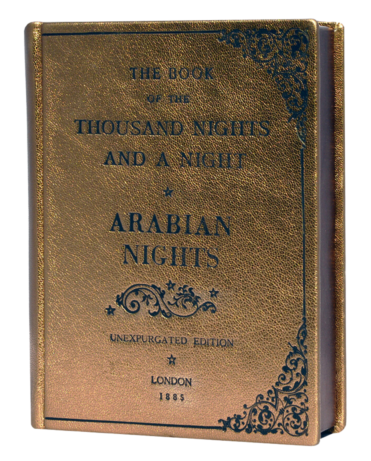 Arabian Nights - leather Book Clutch
