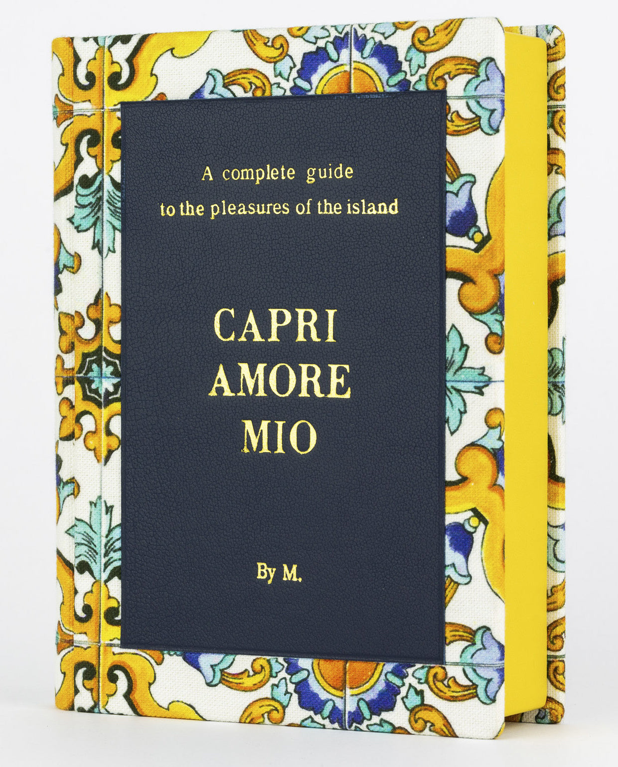 Capri Amore Mio - mixed materials Book Clutch