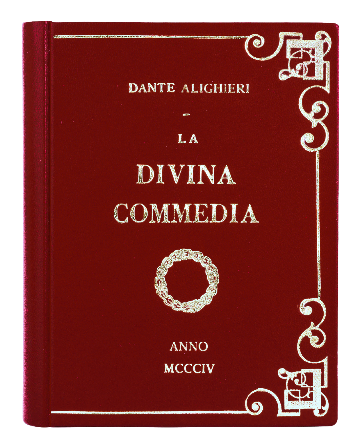 La Divina Commedia - leather Book Clutch
