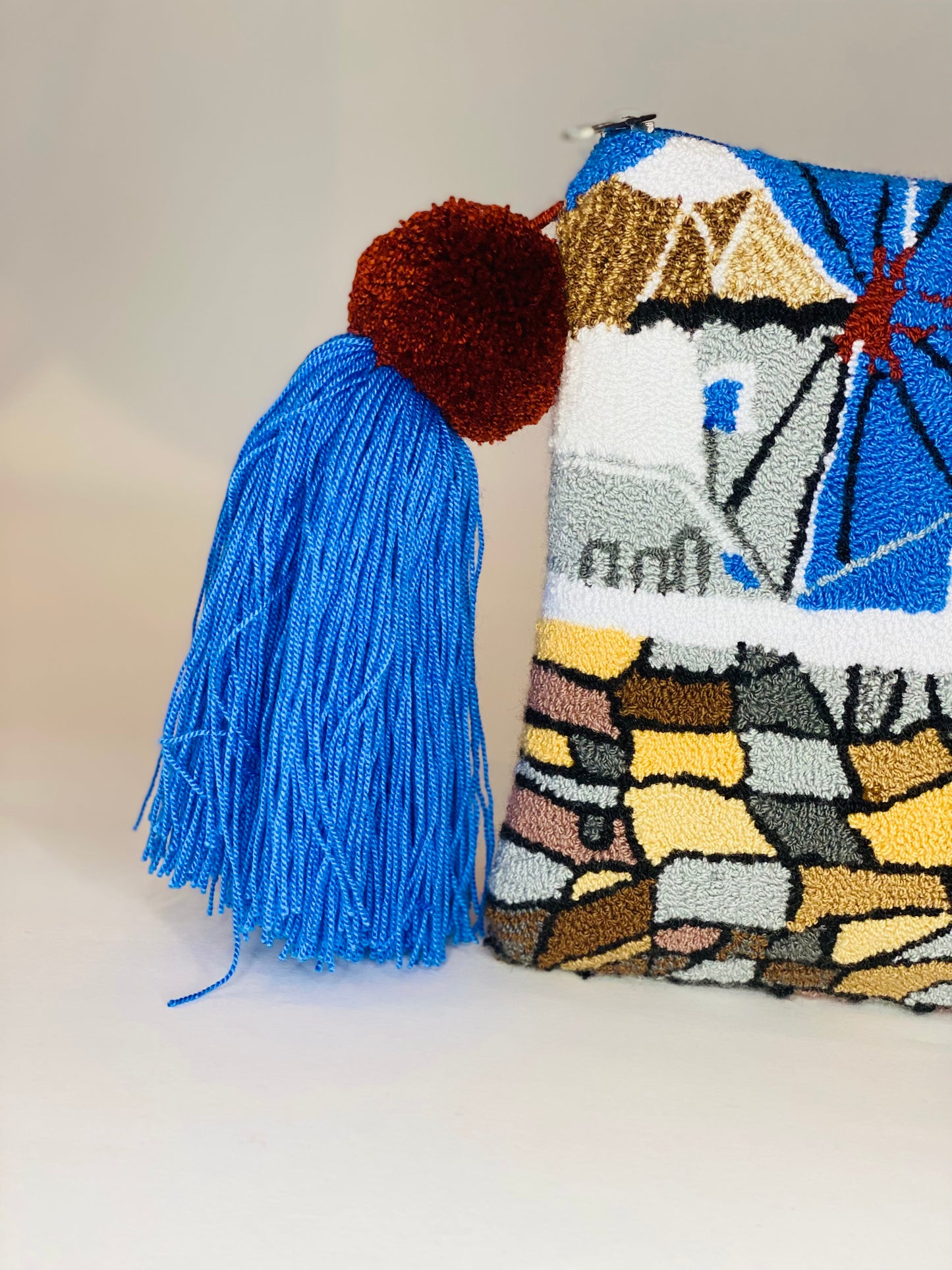Greek Island Clutch