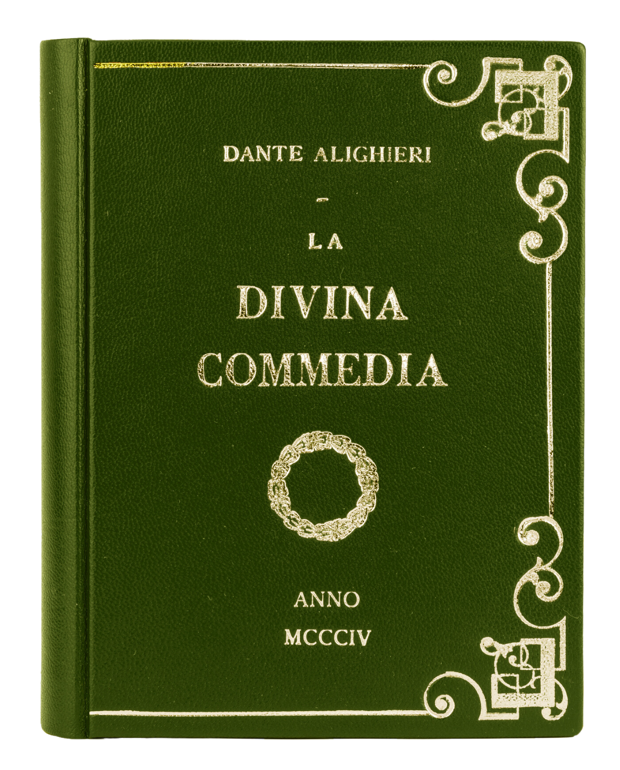 La Divina Commedia - leather Book Clutch