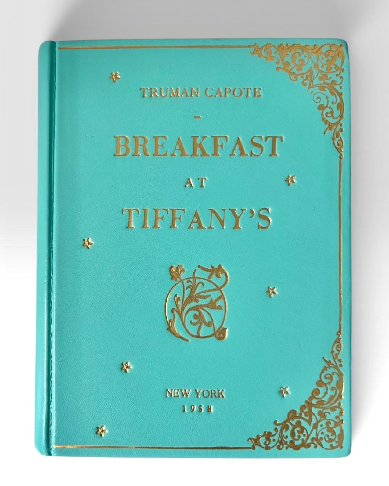 Breakfast at Tiffany's – Leather Book Clutch | By M. Design – By M