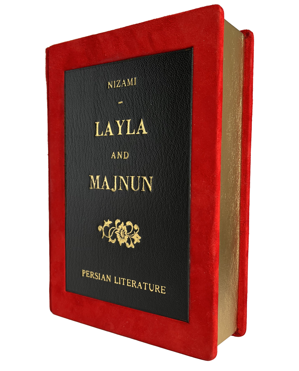 Layla and Majnun - leather Book Clutch