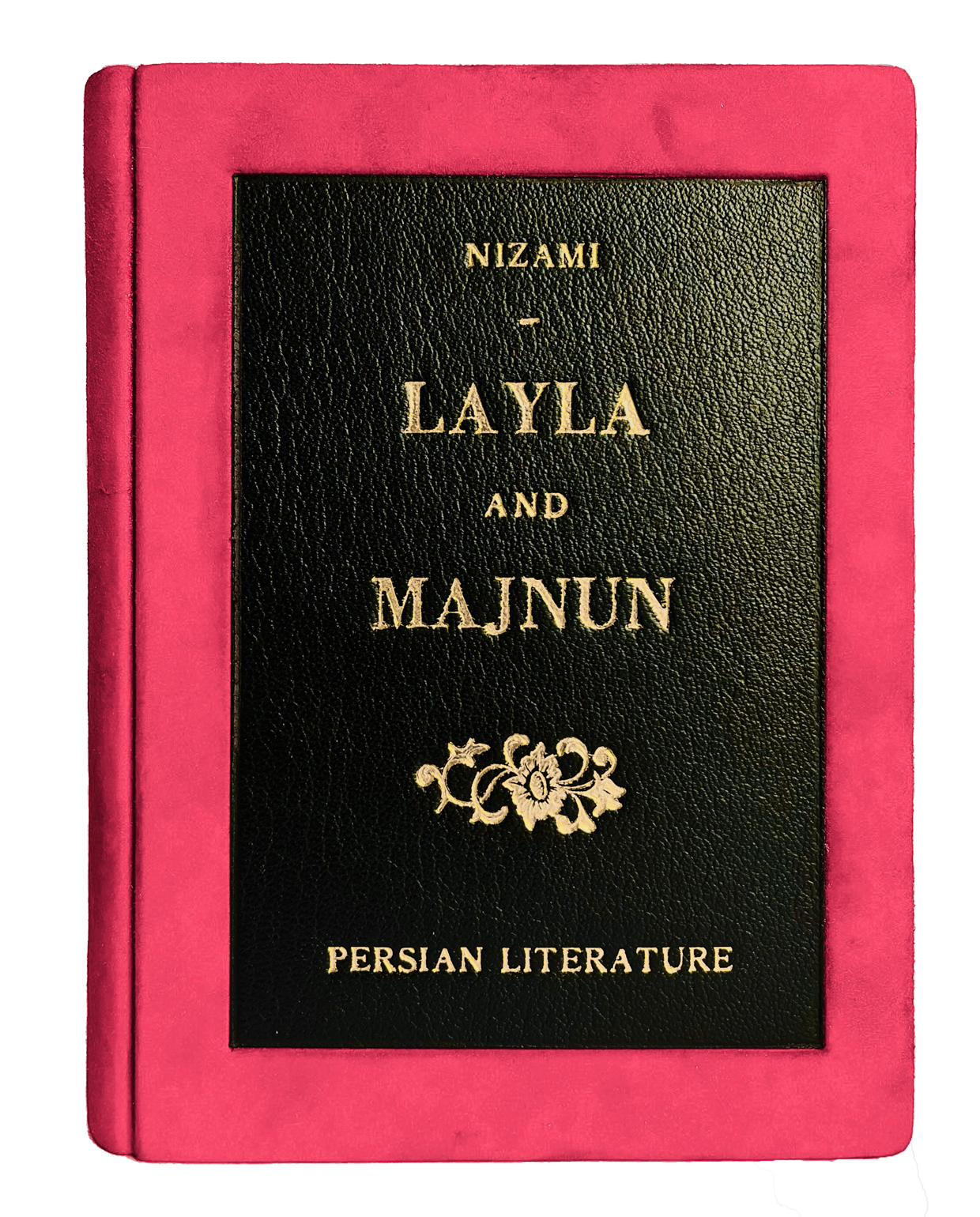 Layla and Majnun - leather Book Clutch