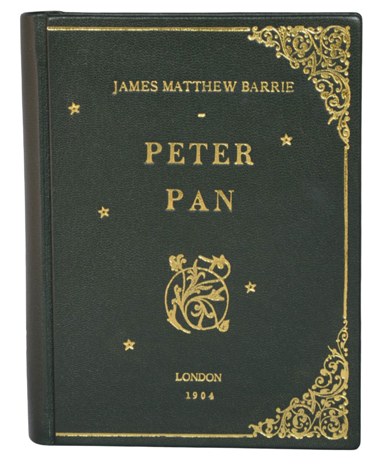 Peter Pan - leather Book Clutch