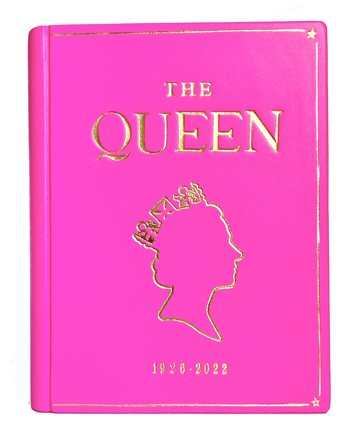 The Queen - leather Book Clutch