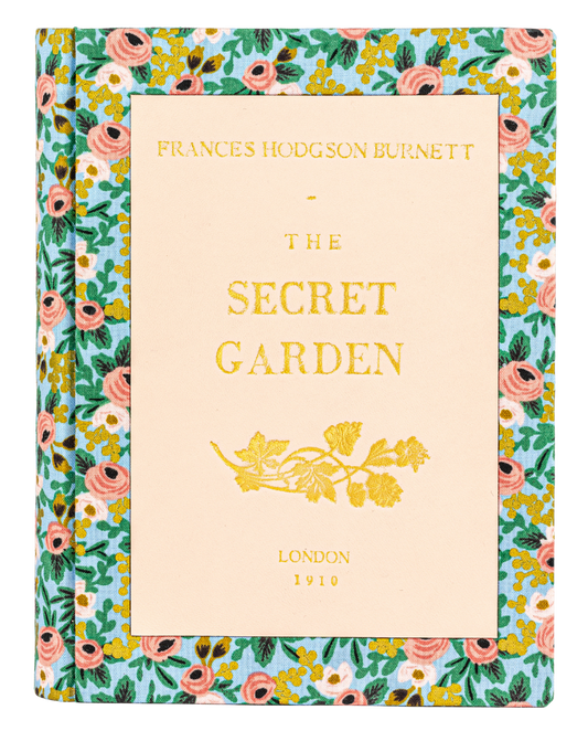 The Secret Garden - mixed materials Book Clutch