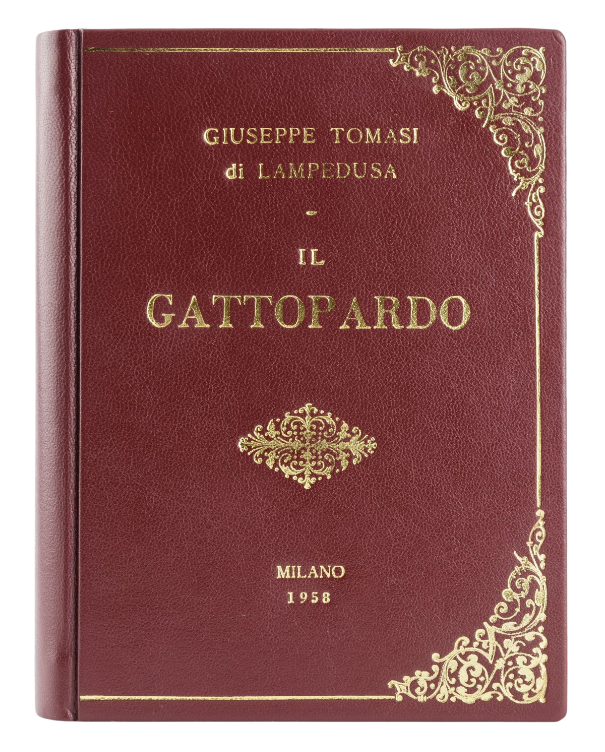 Il Gattopardo - Leather Book Clutch