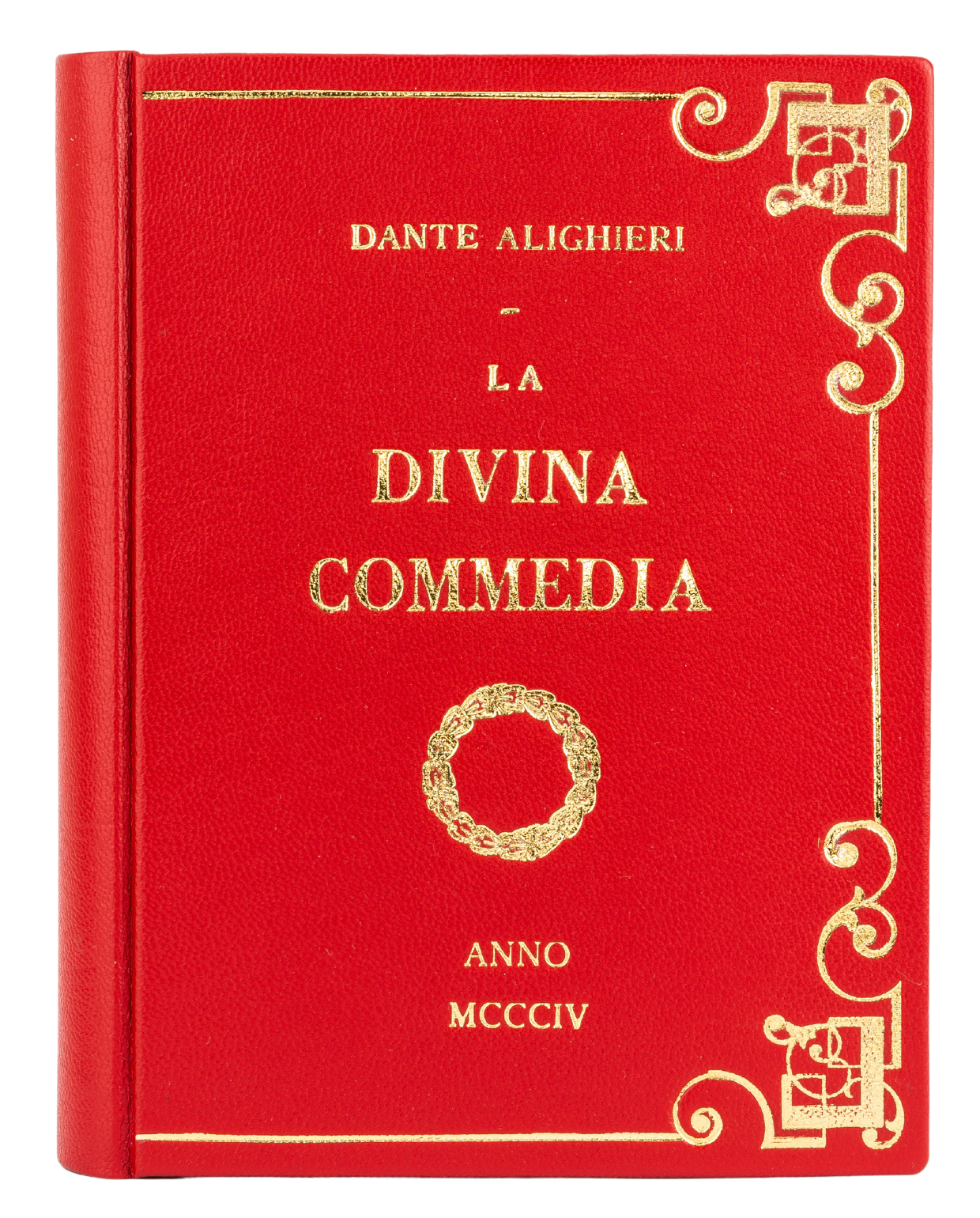 La Divina Commedia - leather Book Clutch