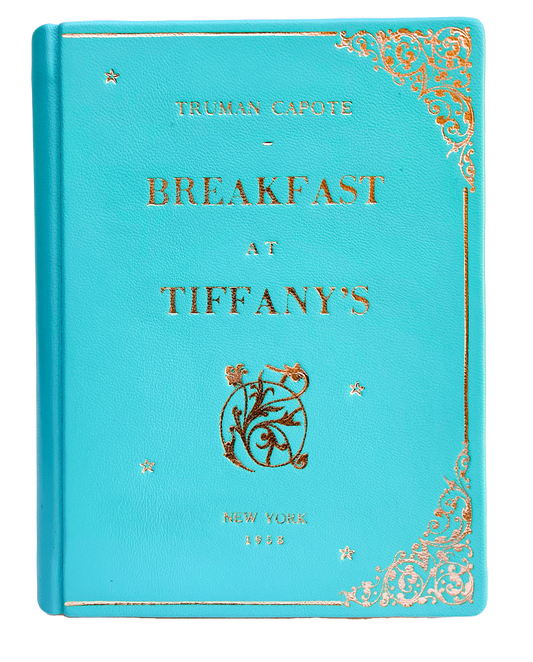 Breakfast at Tiffany's - leather Book Clutch