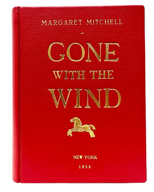 Gone With the Wind - leather Book Clutch