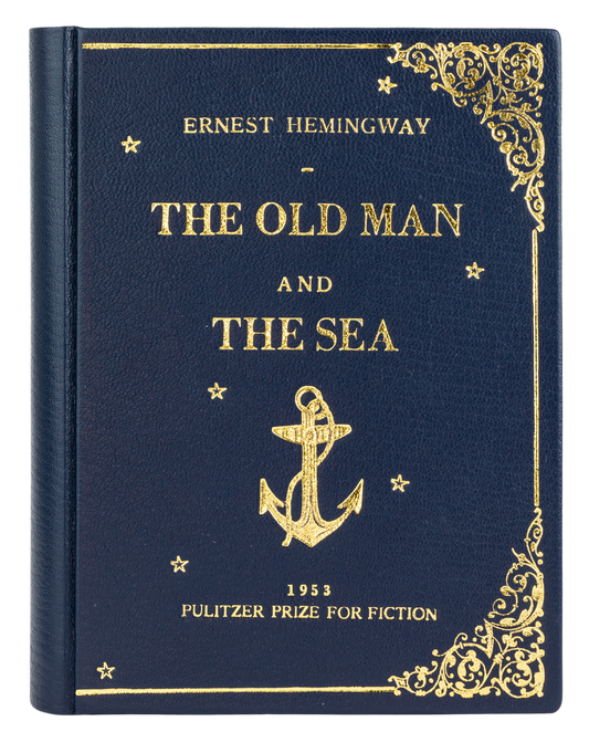 The Old Man And The Sea - leather Book Clutch