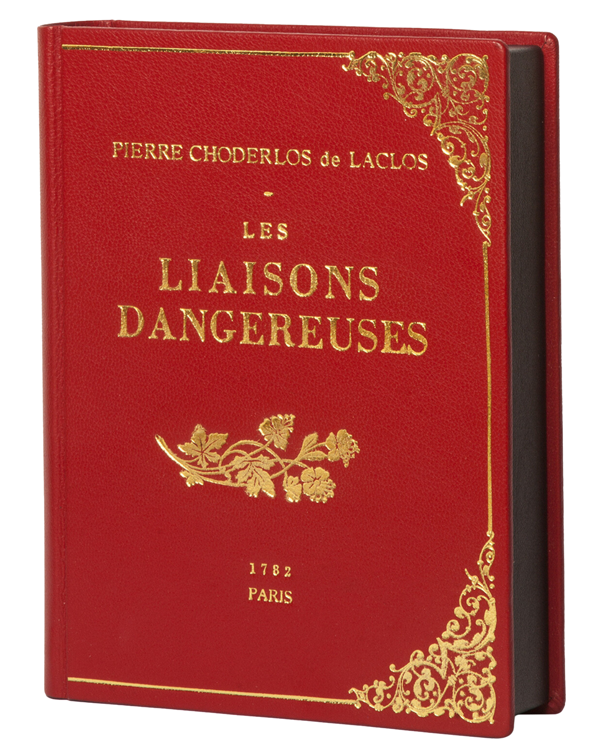 Les Liaisons Dangereuses - leather Book Clutch