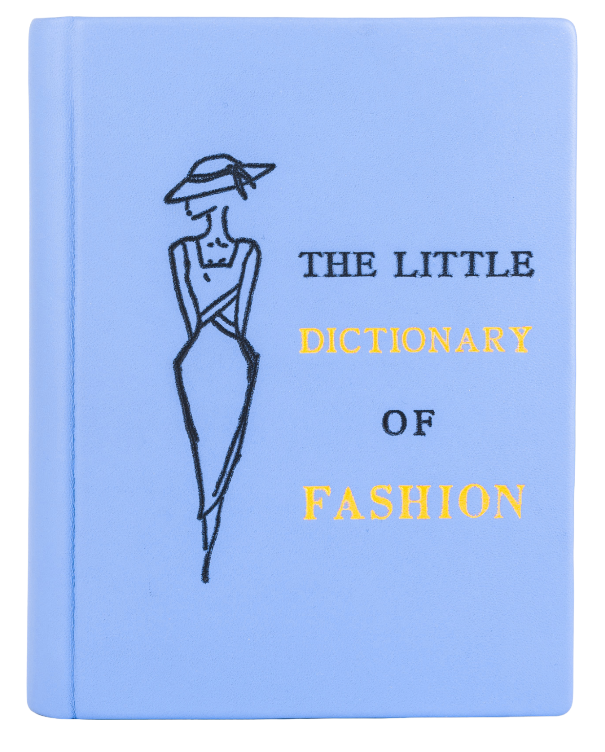 The Little Dictionary of Fashion - leather Book Clutch