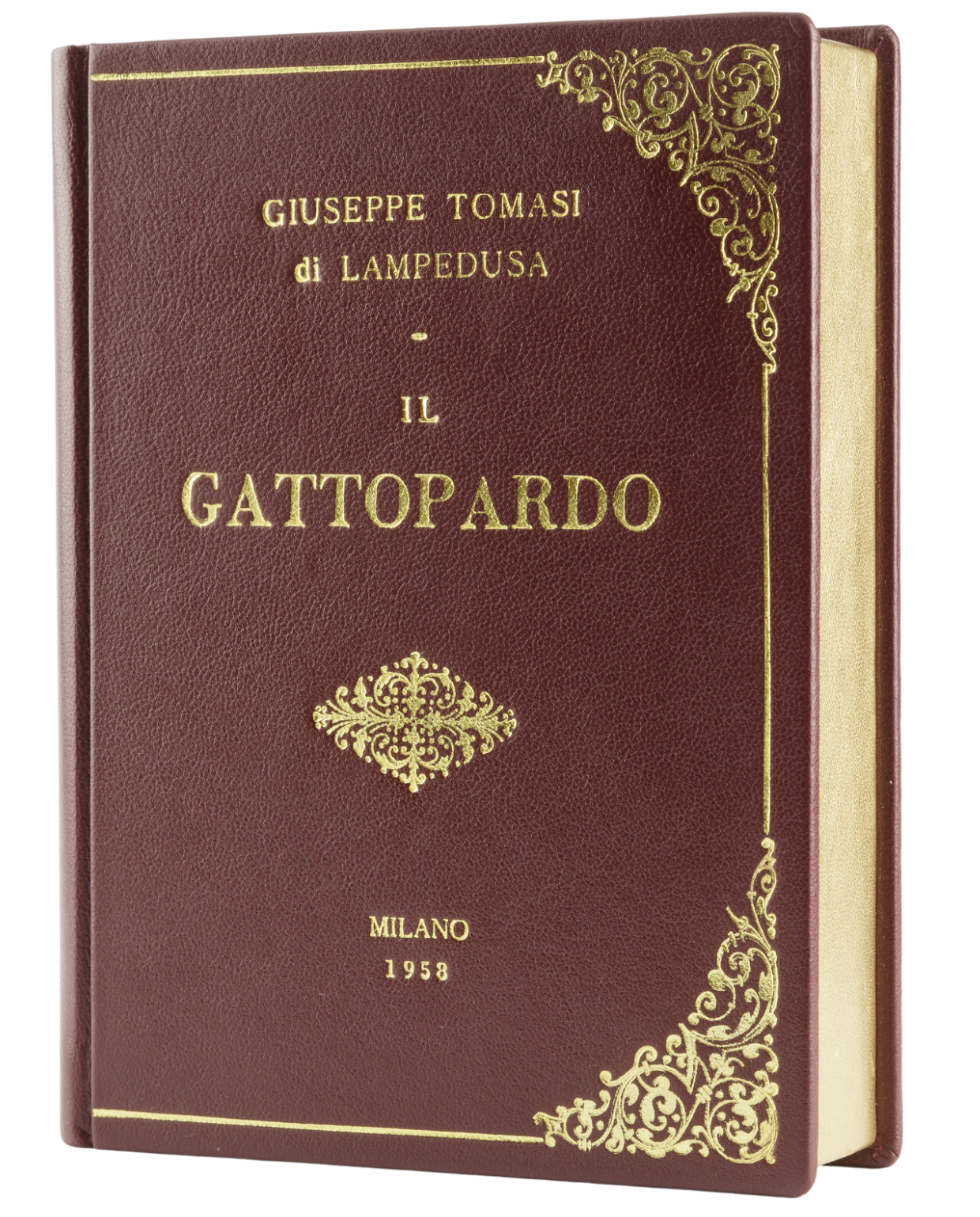 Il Gattopardo - Leather Book Clutch