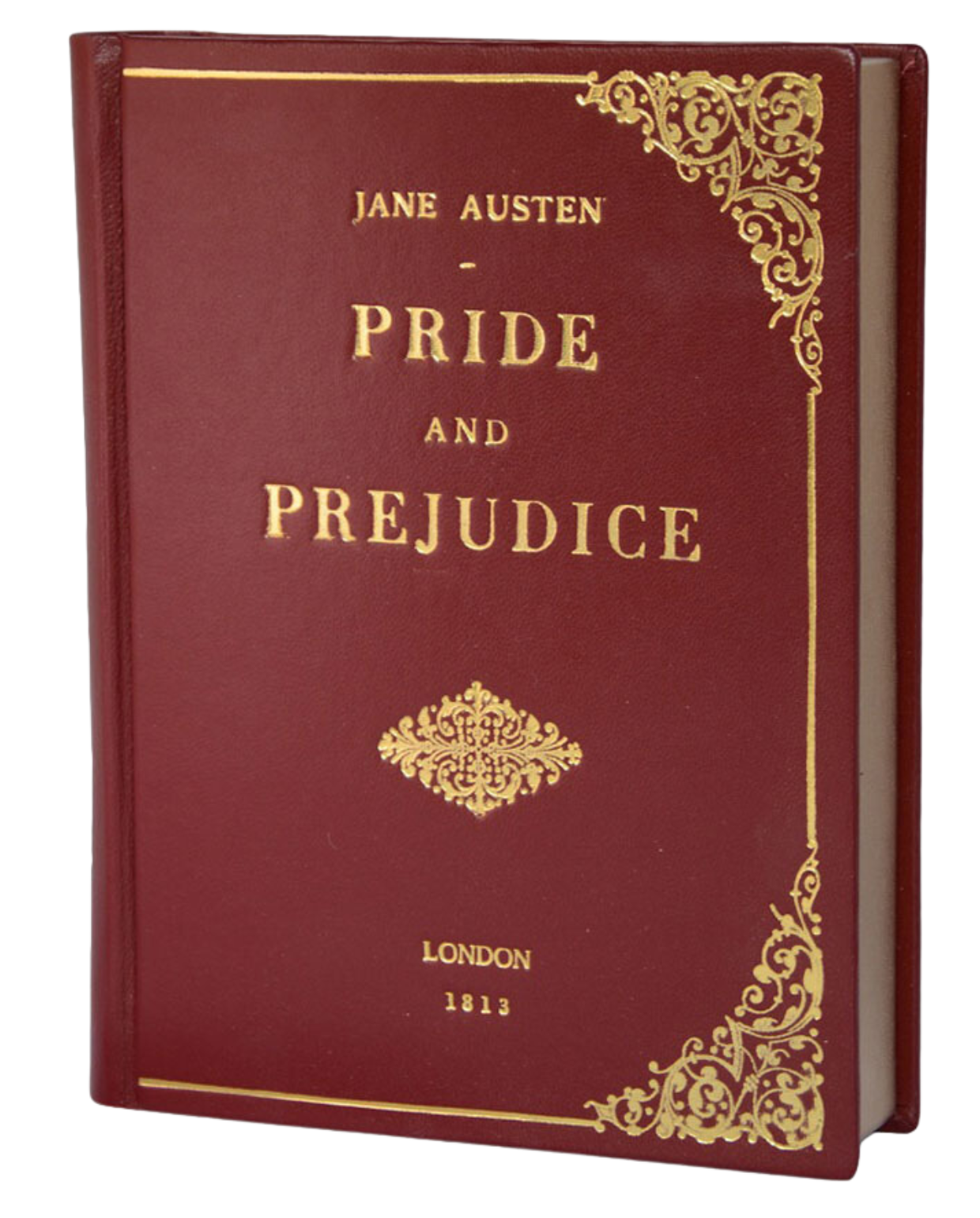 Pride and Prejudice - leather Book Clutch