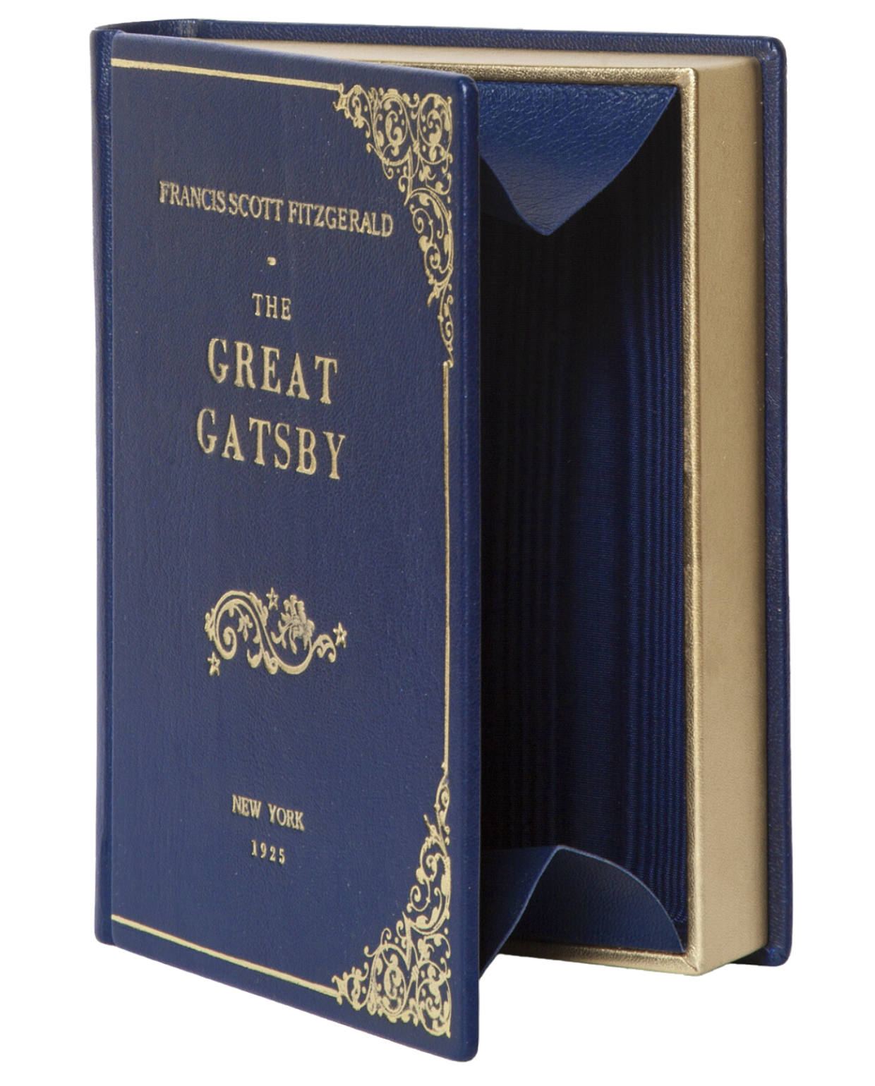 The Great Gatsby - leather Book Clutch