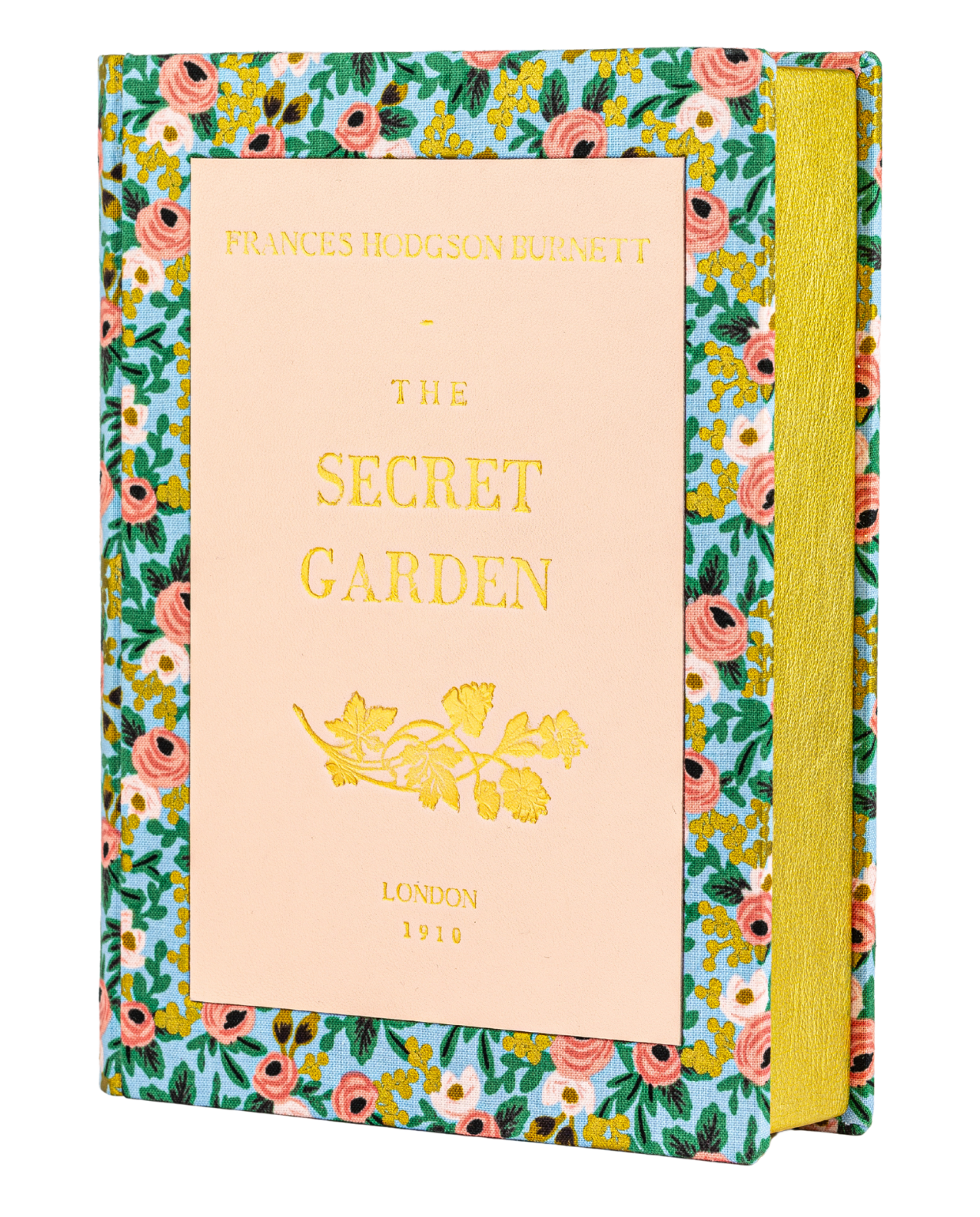 The Secret Garden - mixed materials Book Clutch