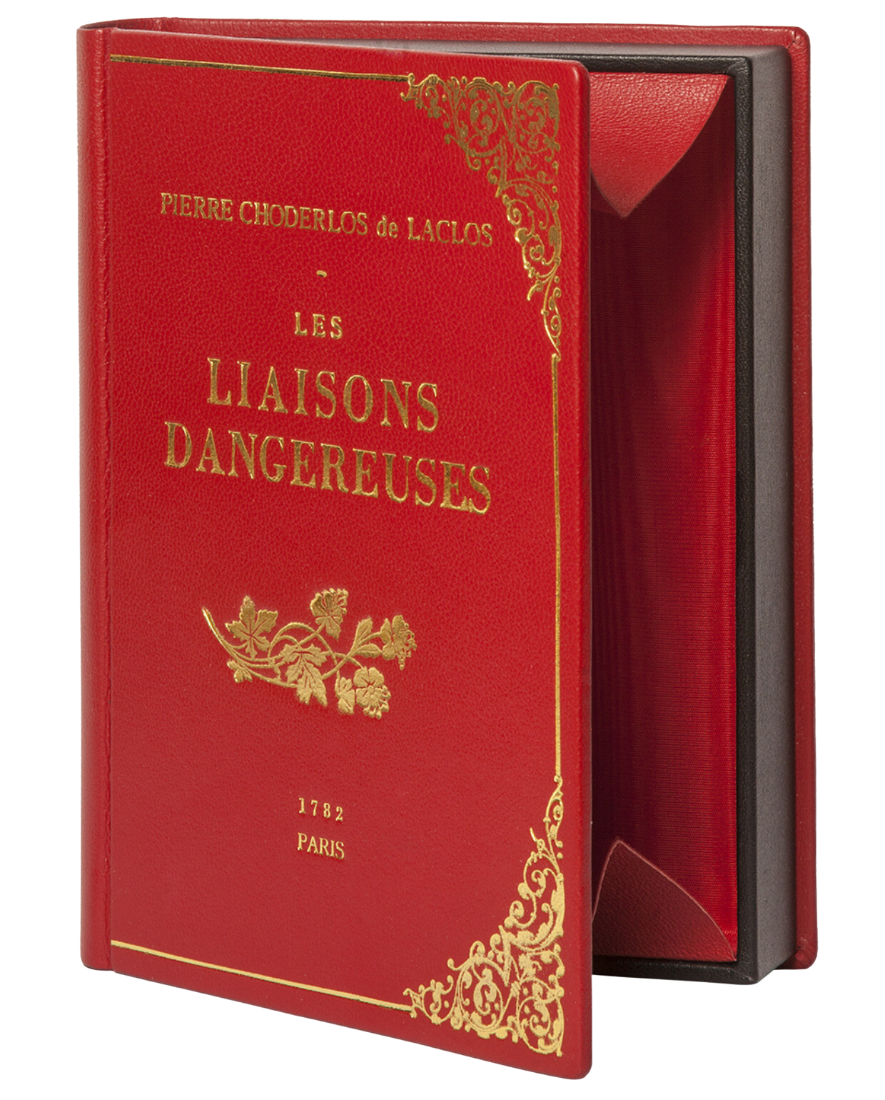 Les Liaisons Dangereuses - leather Book Clutch