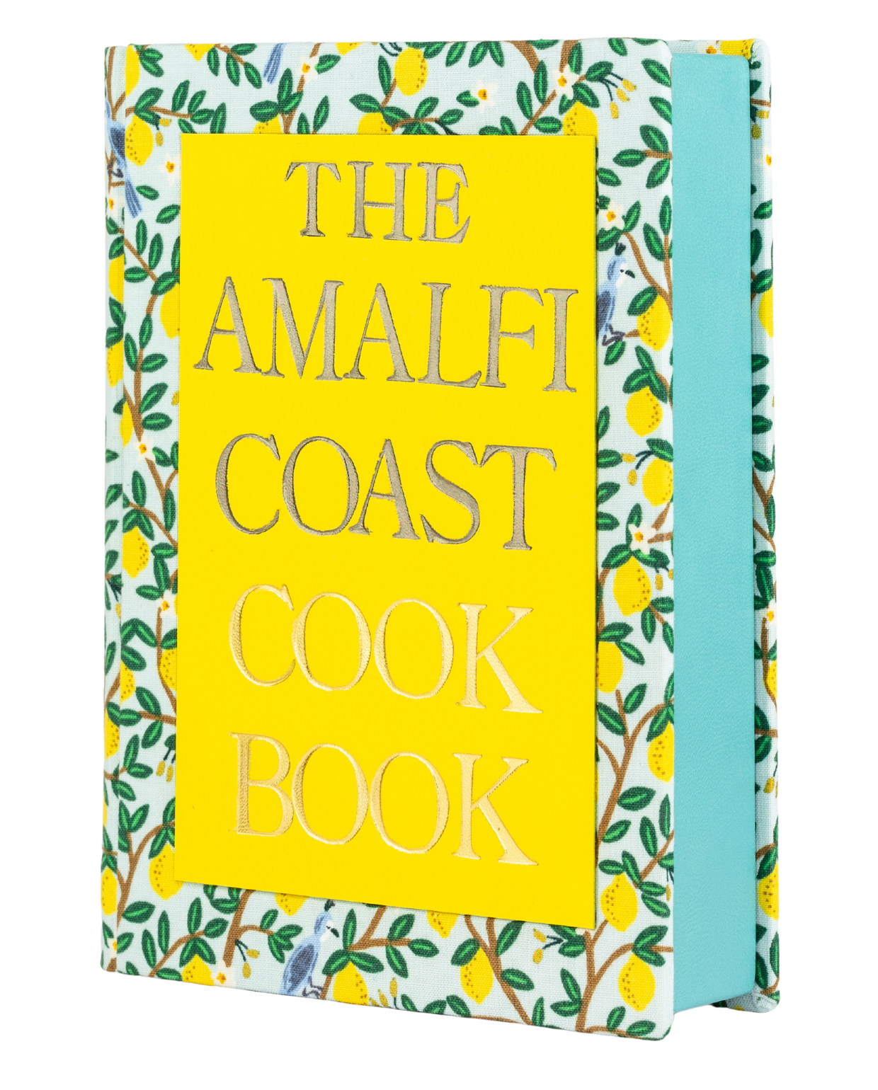 Amalfi Coast Cook Book -  leather Book Clutch