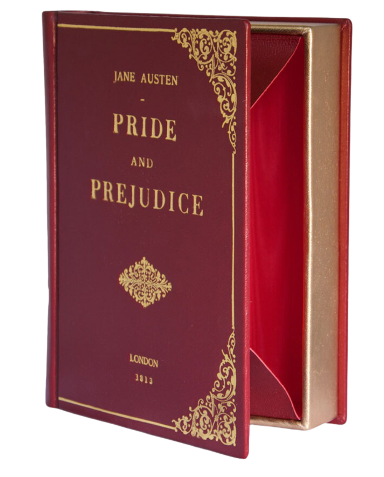 Pride and Prejudice - leather Book Clutch