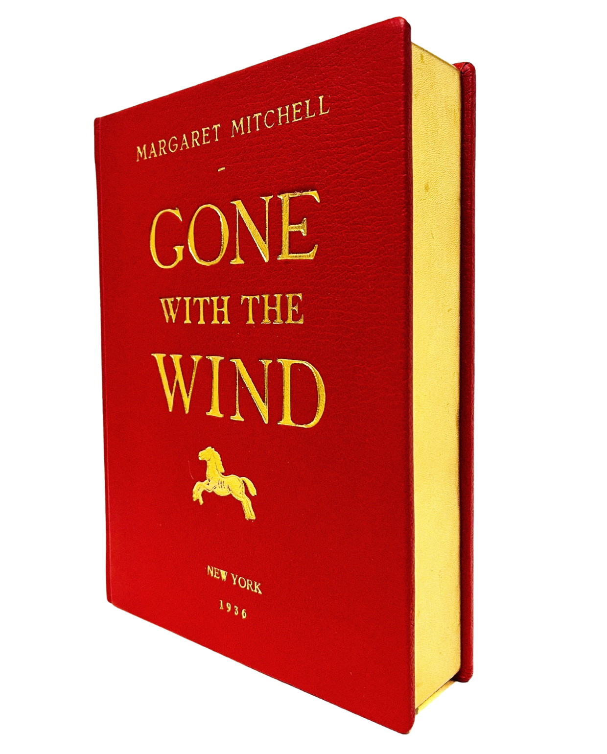 Gone With the Wind - leather Book Clutch