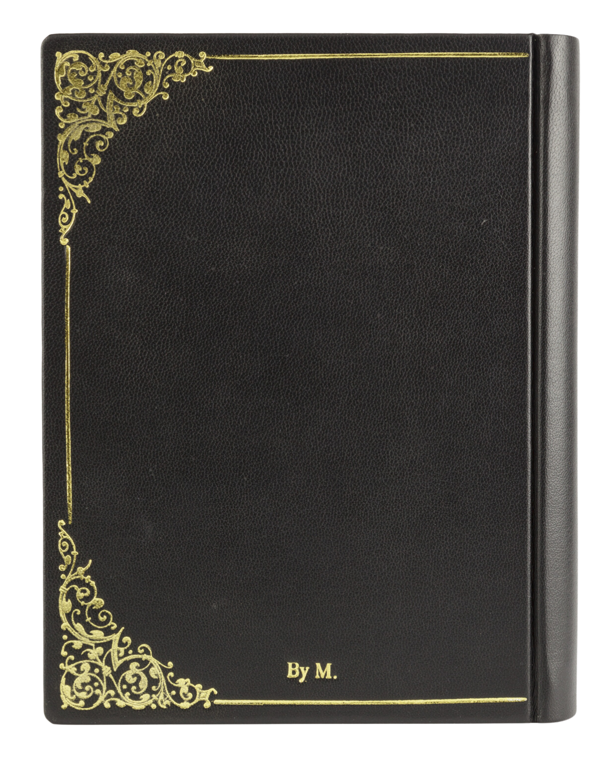 Les Fleurs du Mal - leather Book Clutch