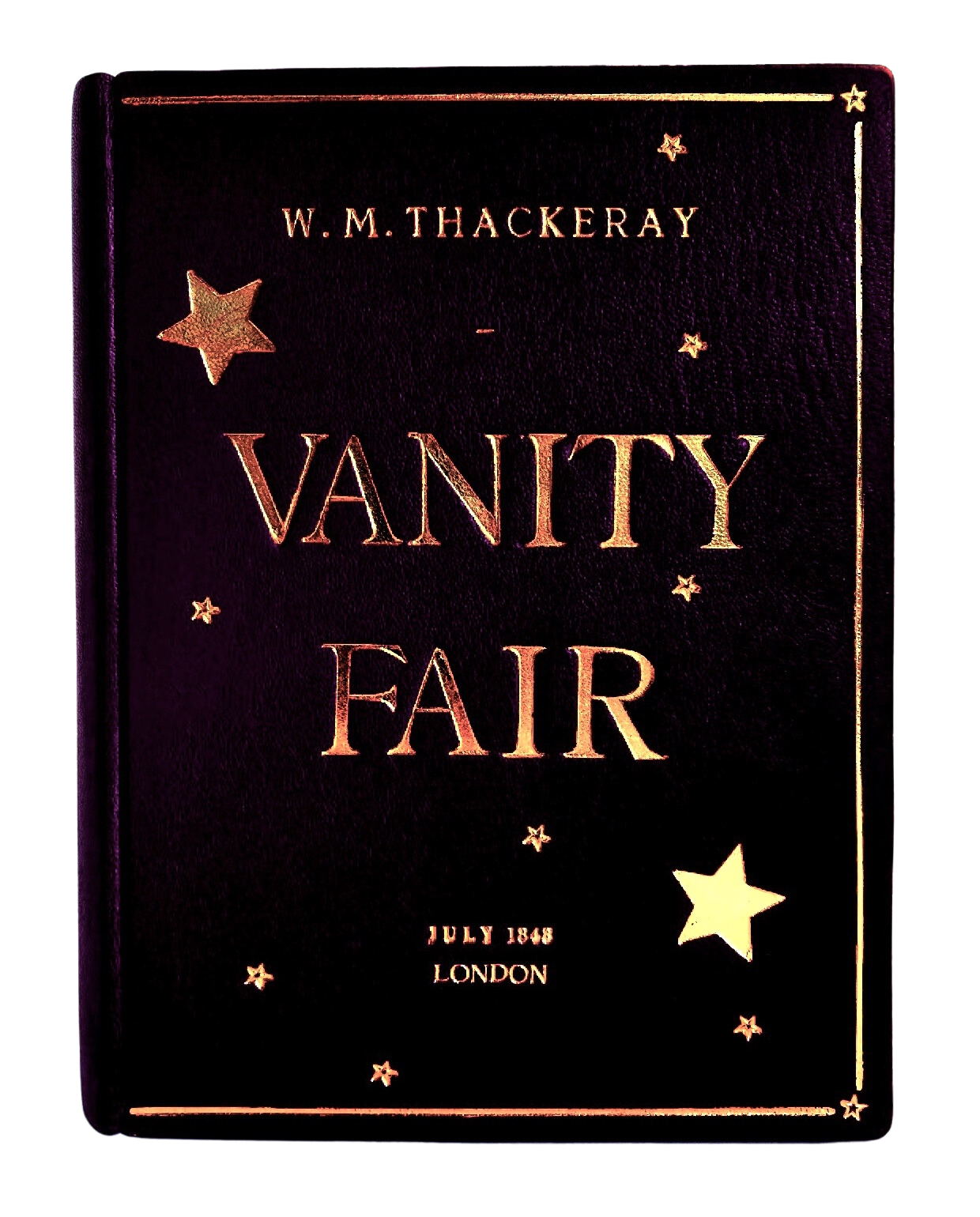 Vanity Fair leather - leather Book Clutch