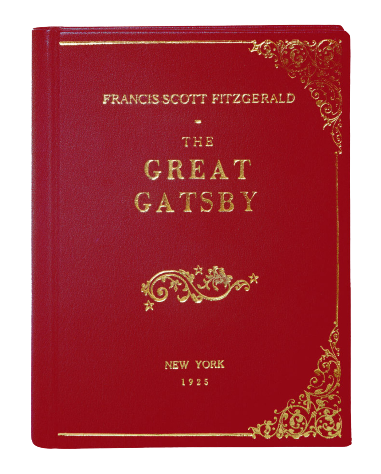 The Great Gatsby - leather Book Clutch