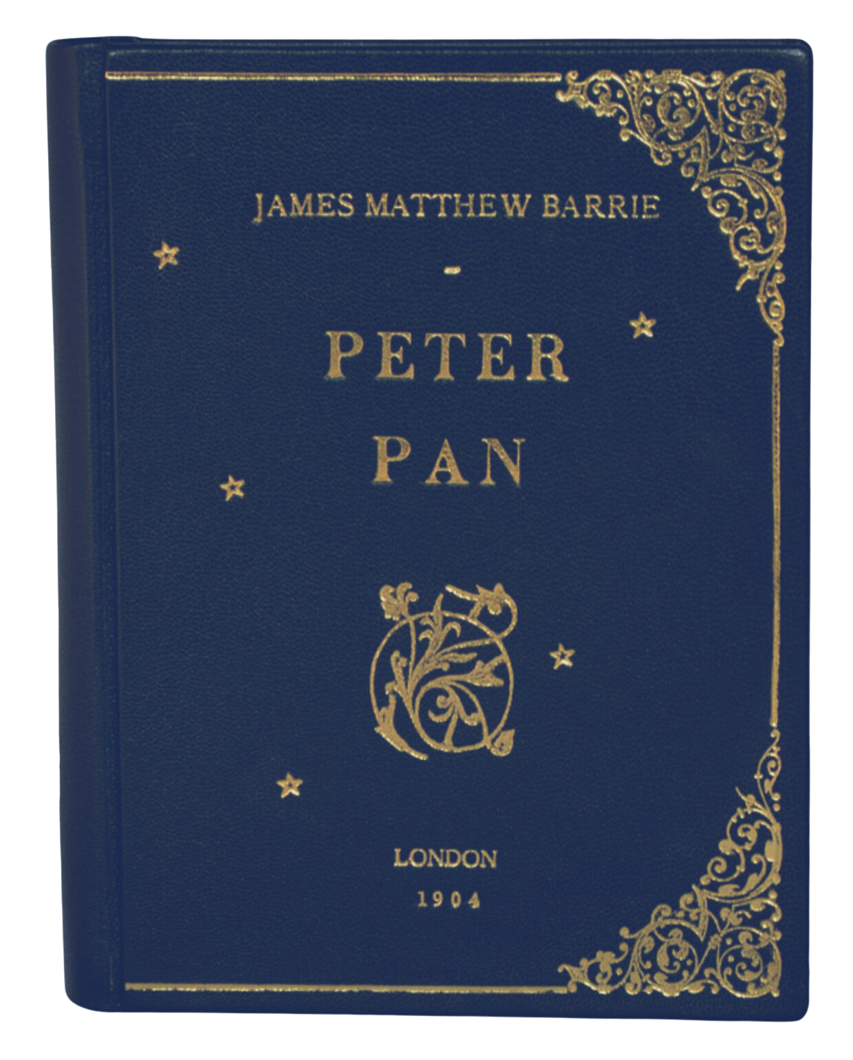 Peter Pan - leather Book Clutch