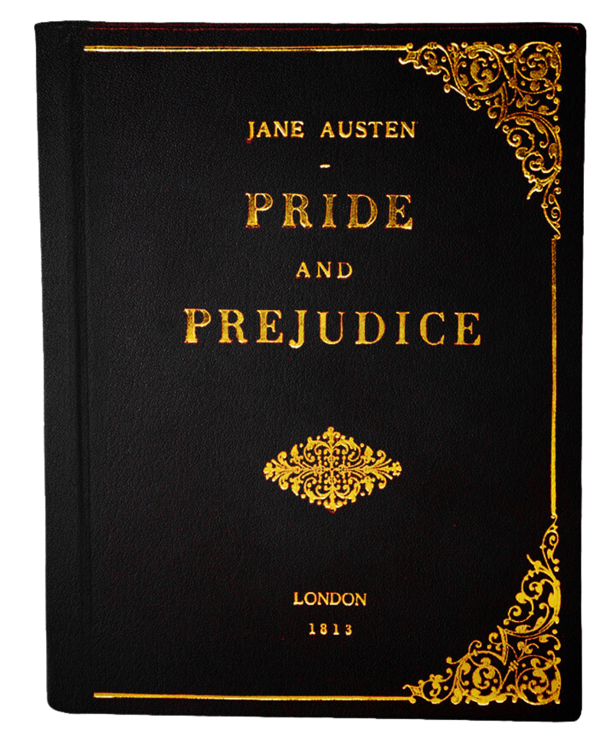 Pride and Prejudice - leather Book Clutch