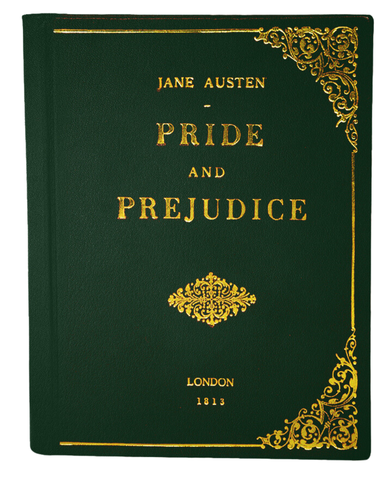 Pride and Prejudice - leather Book Clutch