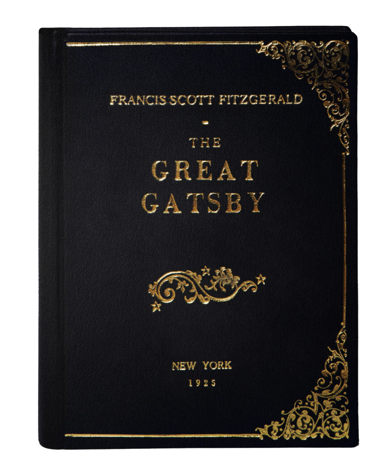 The Great Gatsby - leather Book Clutch