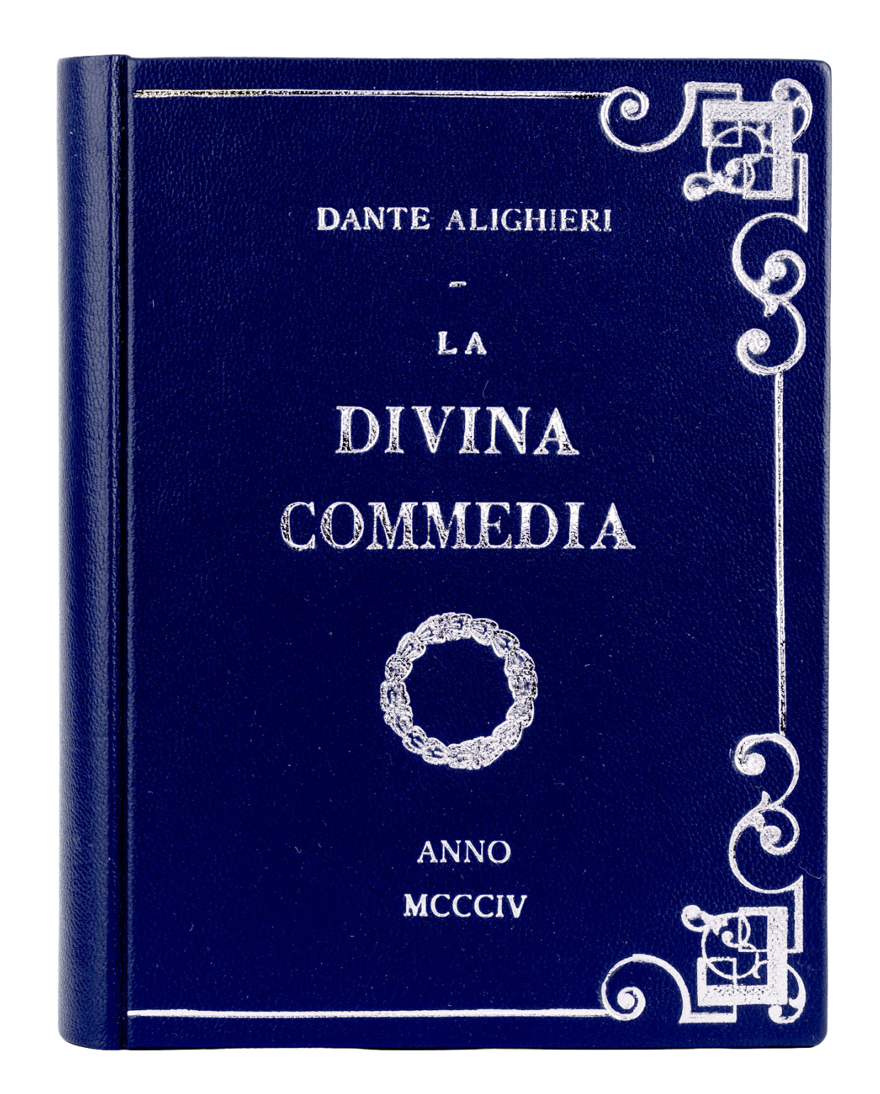 La Divina Commedia - leather Book Clutch