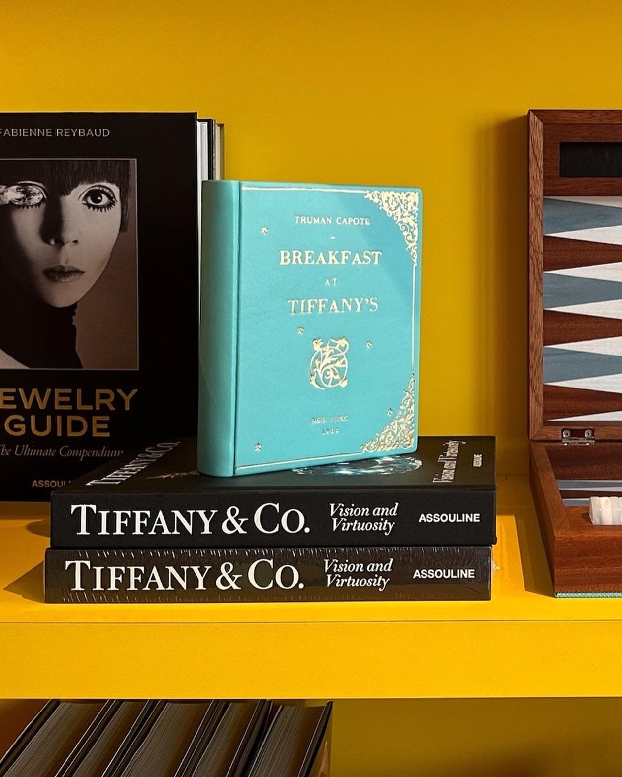 Breakfast at Tiffany's - leather Book Clutch