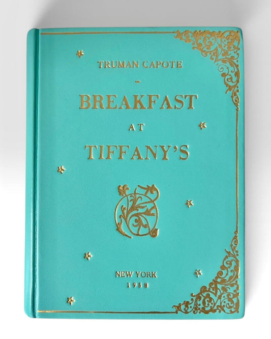 Breakfast at Tiffany's - leather Book Clutch