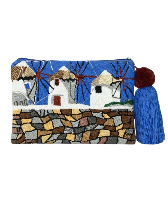 Greek Island Clutch