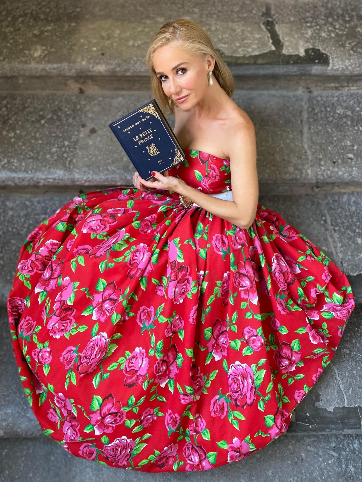 Le Petit Prince - leather Book Clutch