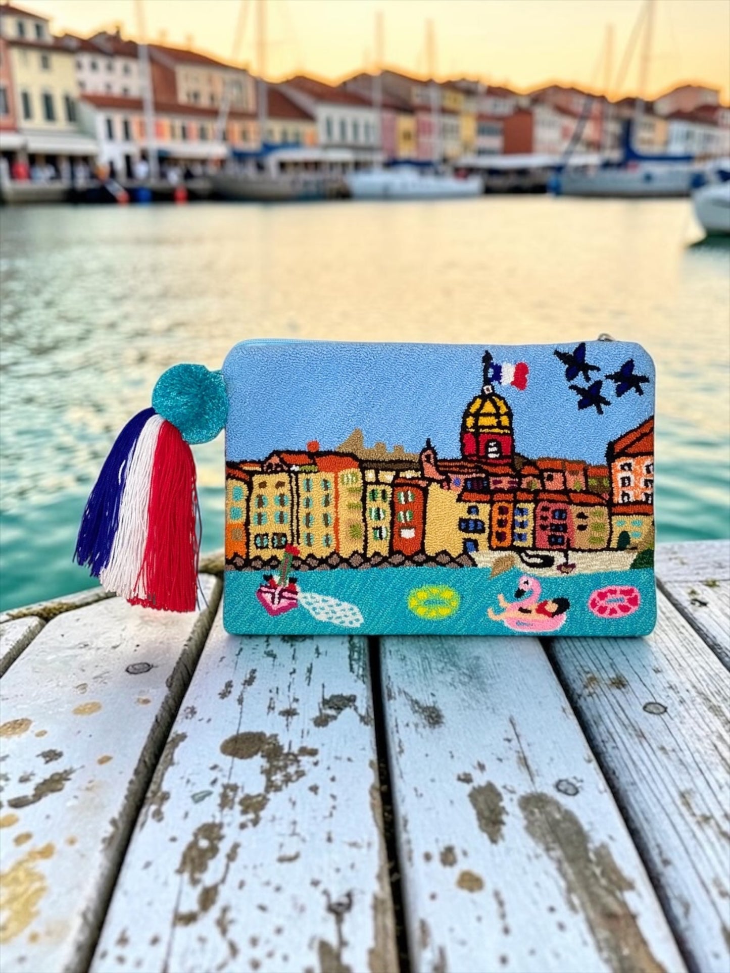 St Tropez Clutch Bag