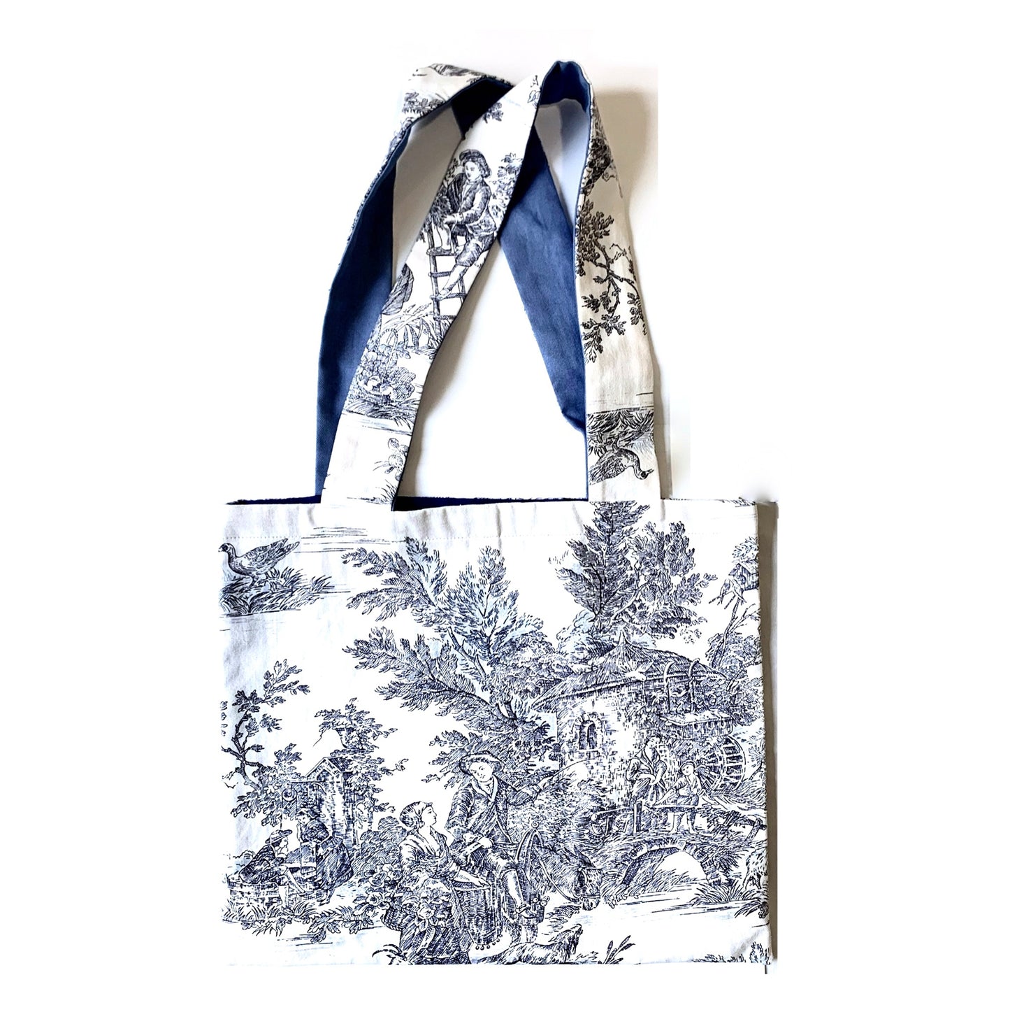 Toile de Jouy Tote Bag