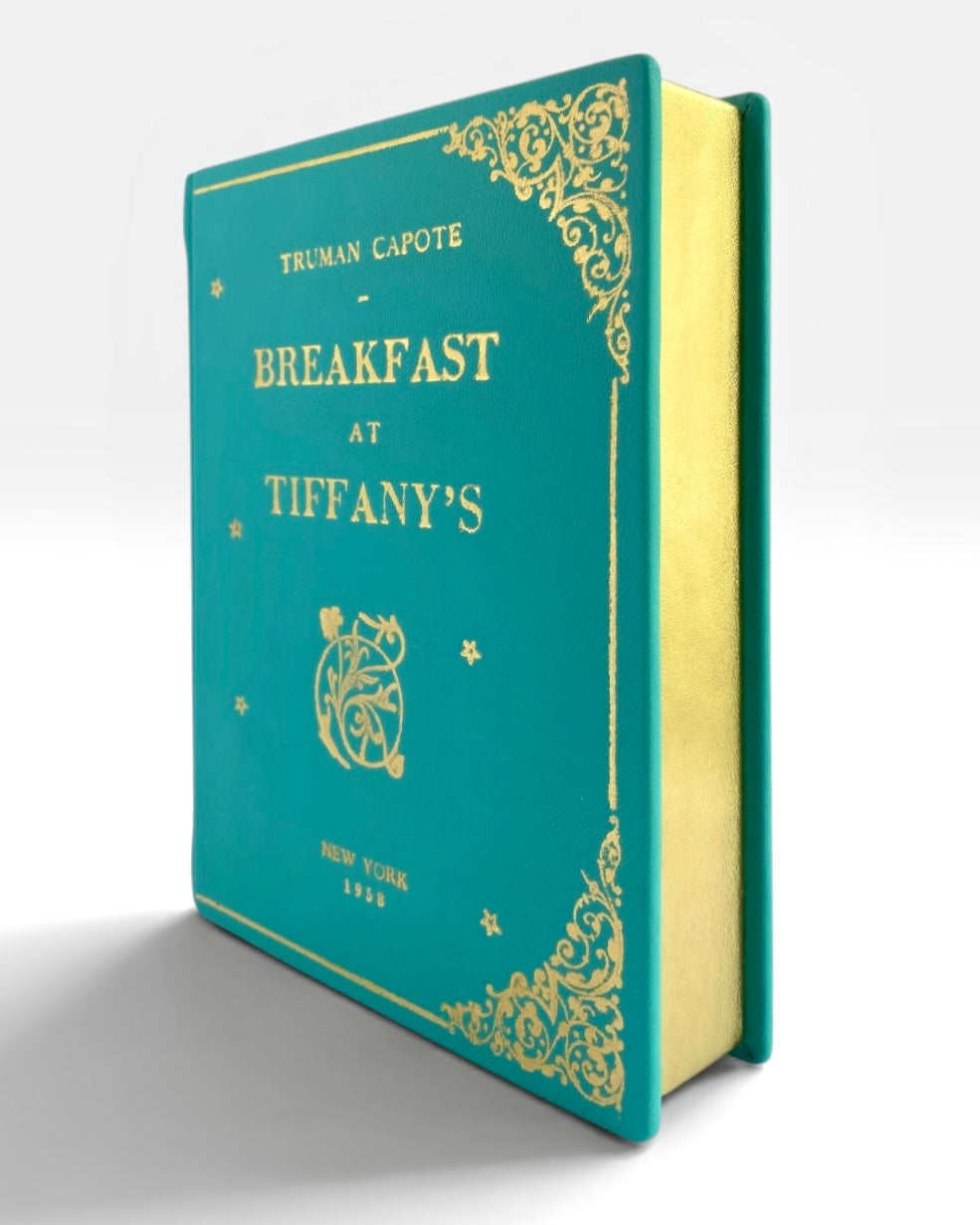 Breakfast at Tiffany's - leather Book Clutch