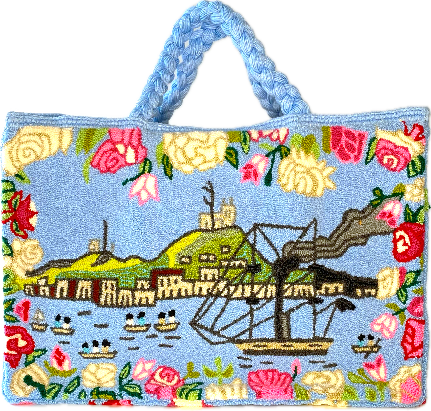 The Island - Woven Tote Bag