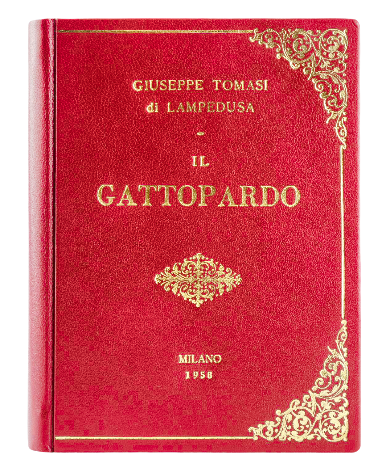 Il Gattopardo - Leather Book Clutch