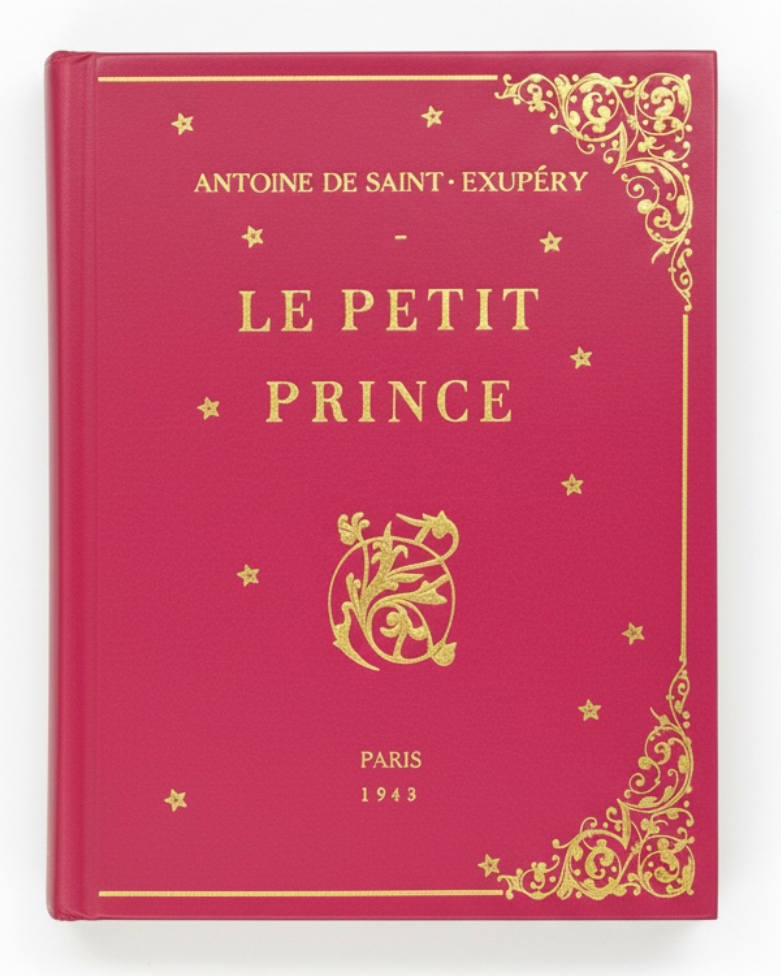 pink leather book clutch le petit prince maria marigliano caracciolo