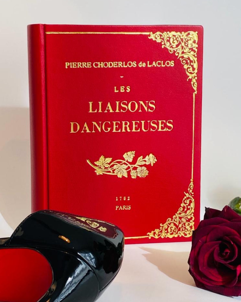 Les Liaisons Dangereuses - leather Book Clutch