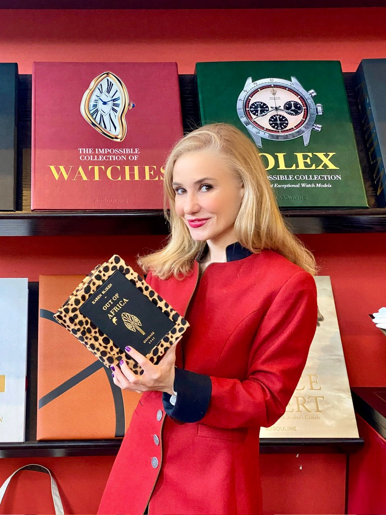 Out of Africa - mixed materials Book Clutch