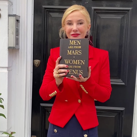 men are from mars women are from venus maria marigliano caracciiolo book clutch
